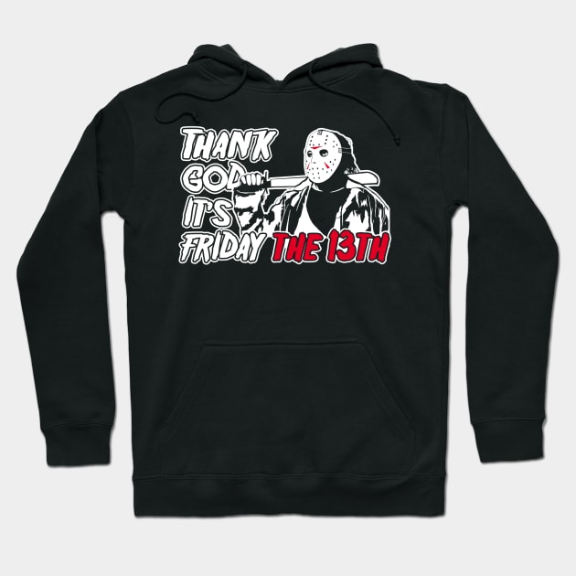 T.G.I.F13th Hoodie by carloj1956